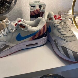 COPY - Nike White and Blue Athletic Shoes